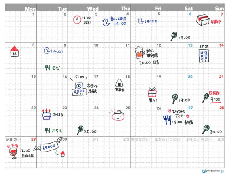 sổ tay sinh động với các hình vẽ minh họa